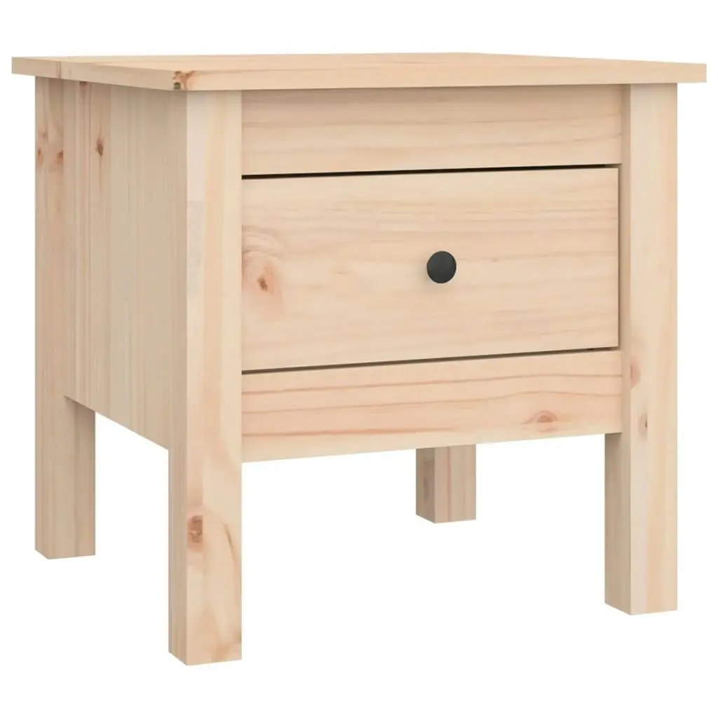 Side Tables 2 pcs 40x40x39 cm Solid Wood Pine 813785