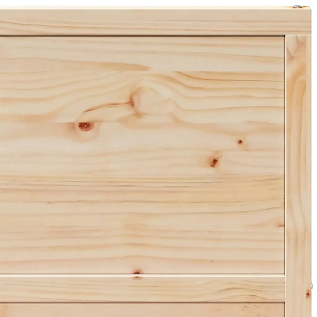 Barn Door 80x208 cm Solid Wood Pine 850635