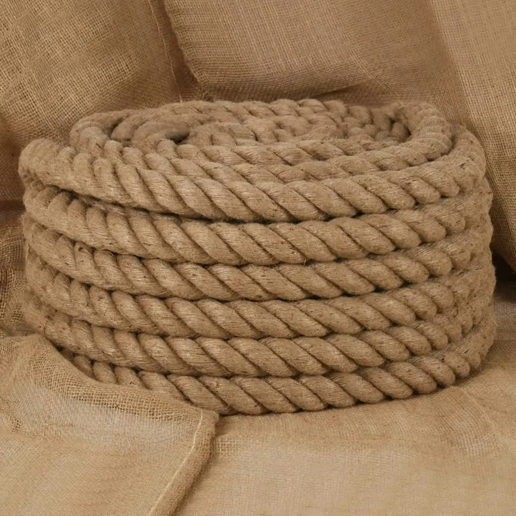 Jute Rope 10 m Long 40 mm Thick 153776