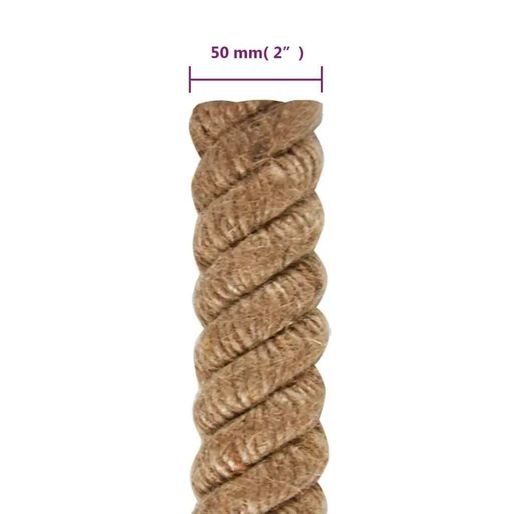 Jute Rope 10 m Long 50 mm Thick 153779