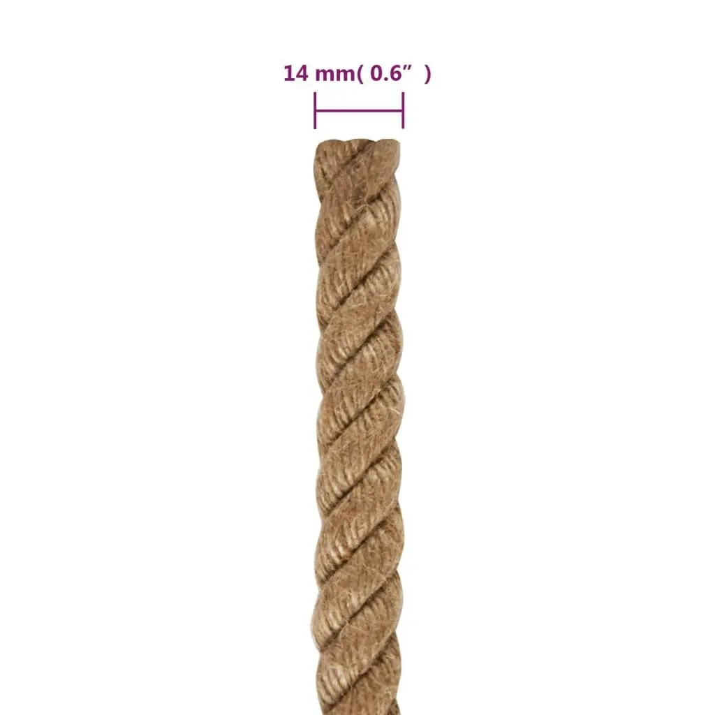 Jute Rope 25 m Long 14 mm Thick 153757