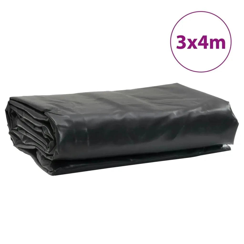 Tarpaulin Anthracite 3x4 m 650 g/m?? 156084