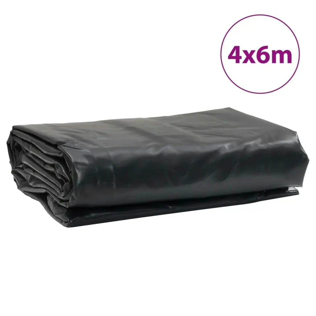 Tarpaulin Anthracite 4x6 m 650 g/m?? 156089