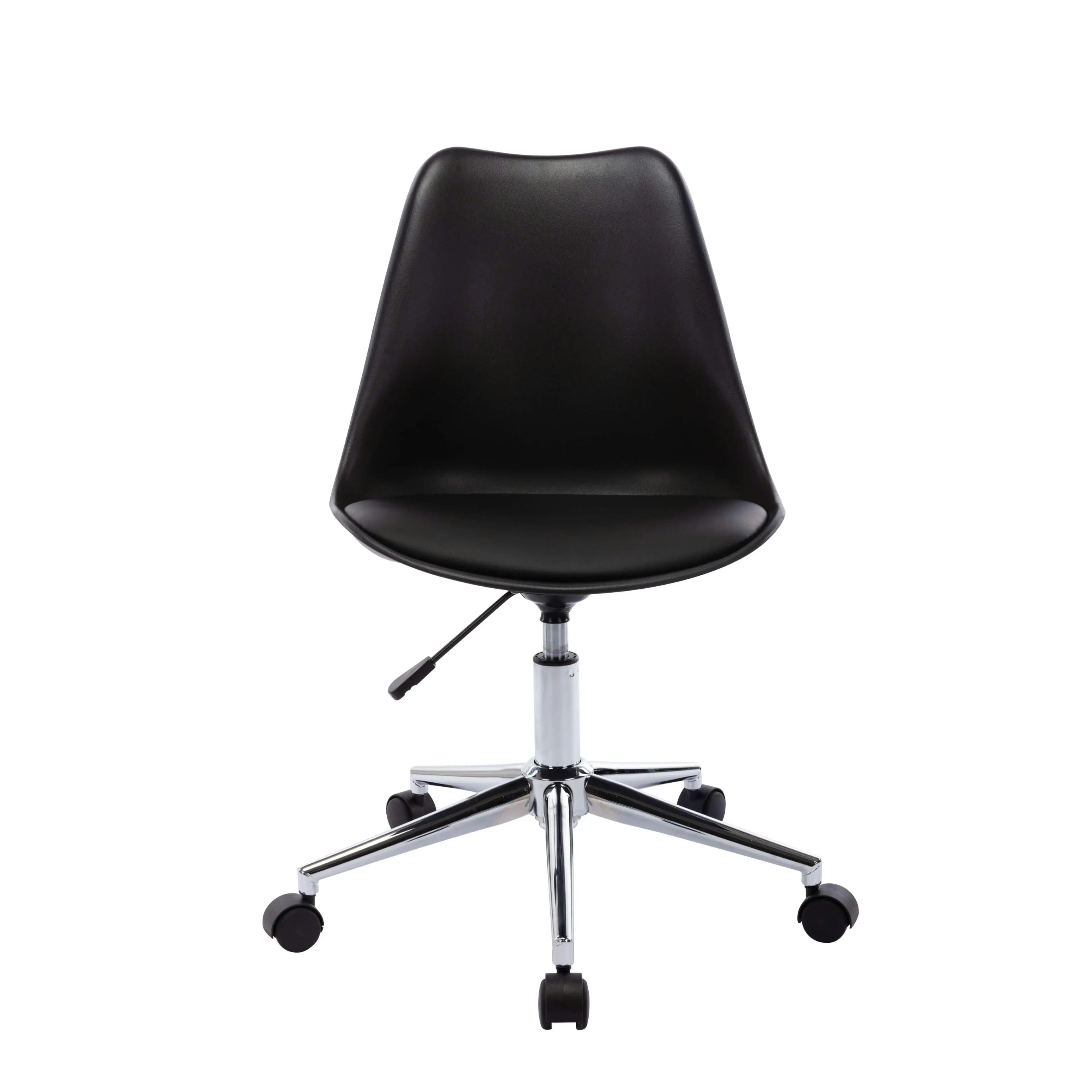 Chotto - Ando Office Desk Chair with Vegan Leather Seat - Black