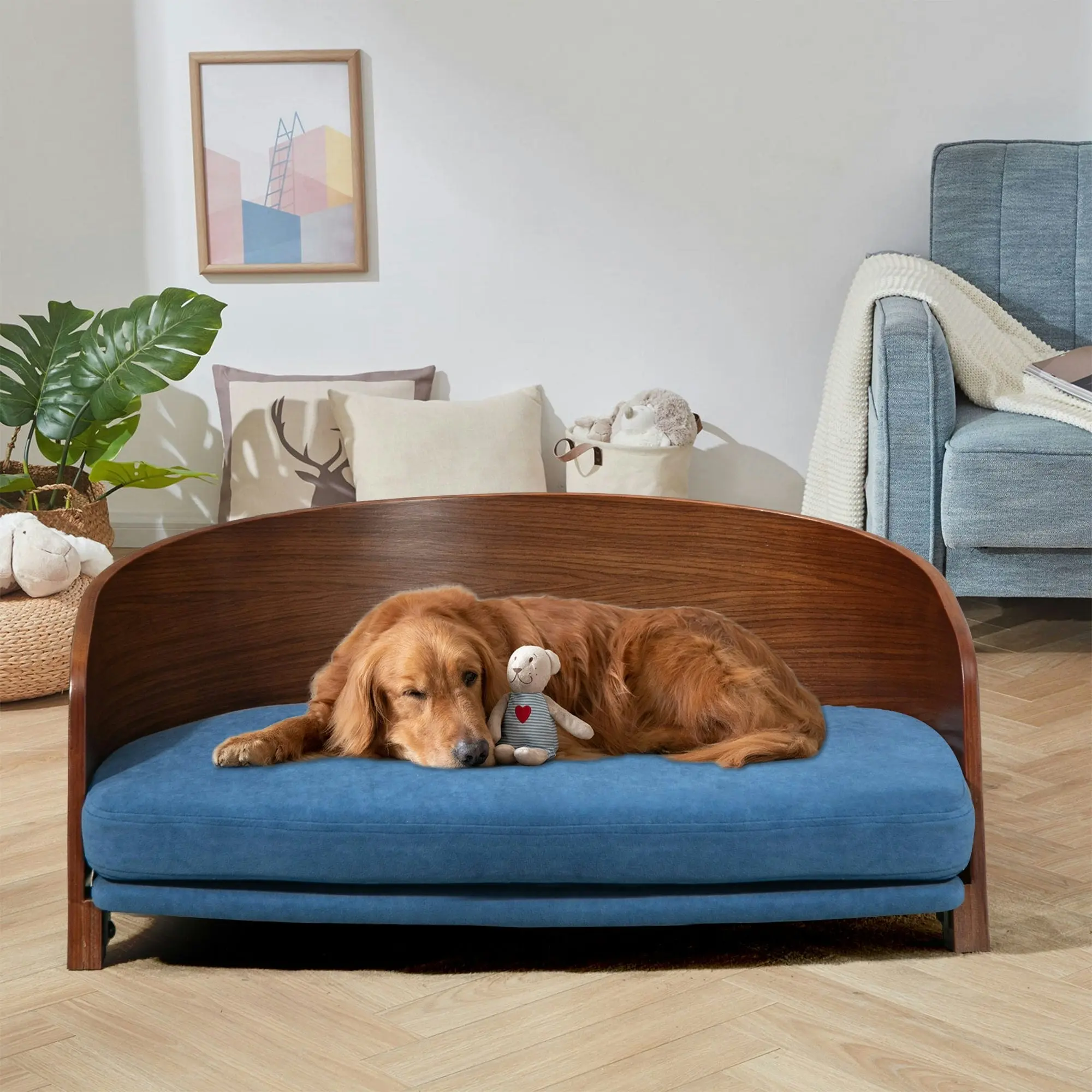 Chotto PET's - Mei Pet Sofa - Small Blue