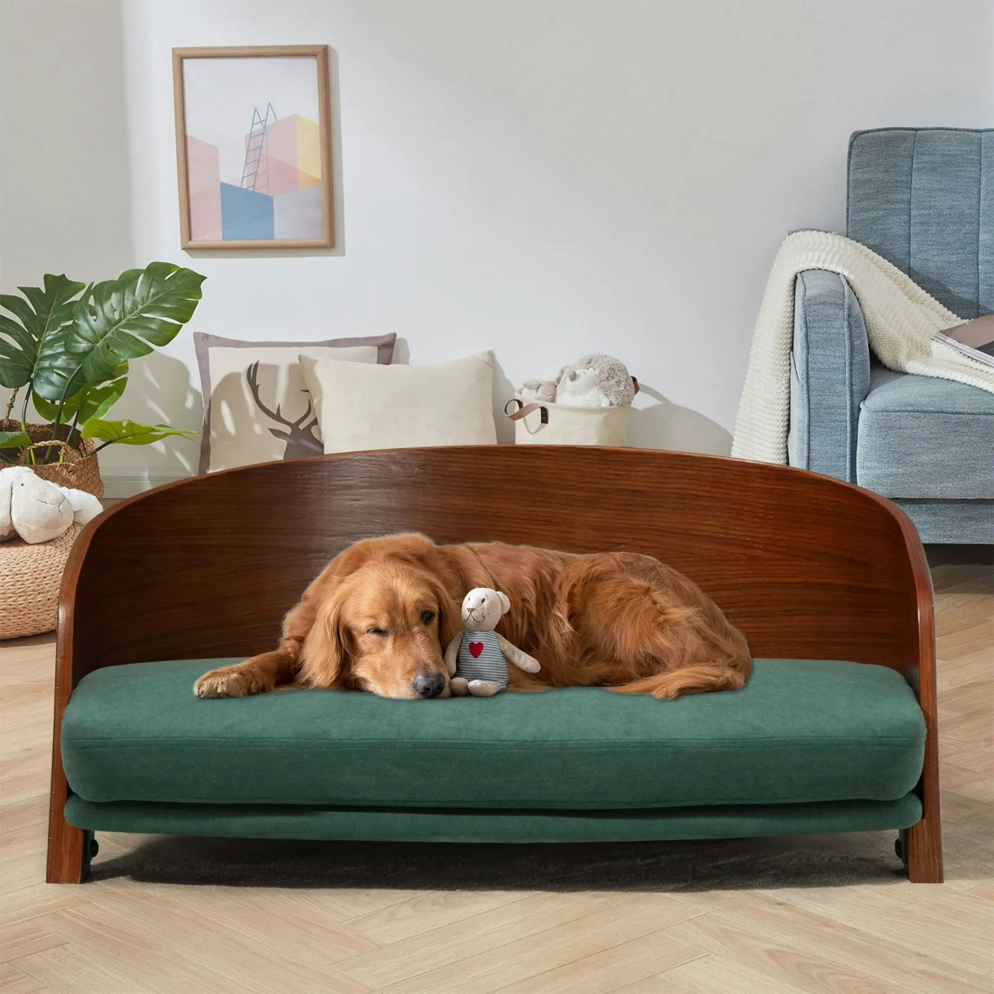 Chotto PET's - Mei Pet Sofa - Small Green