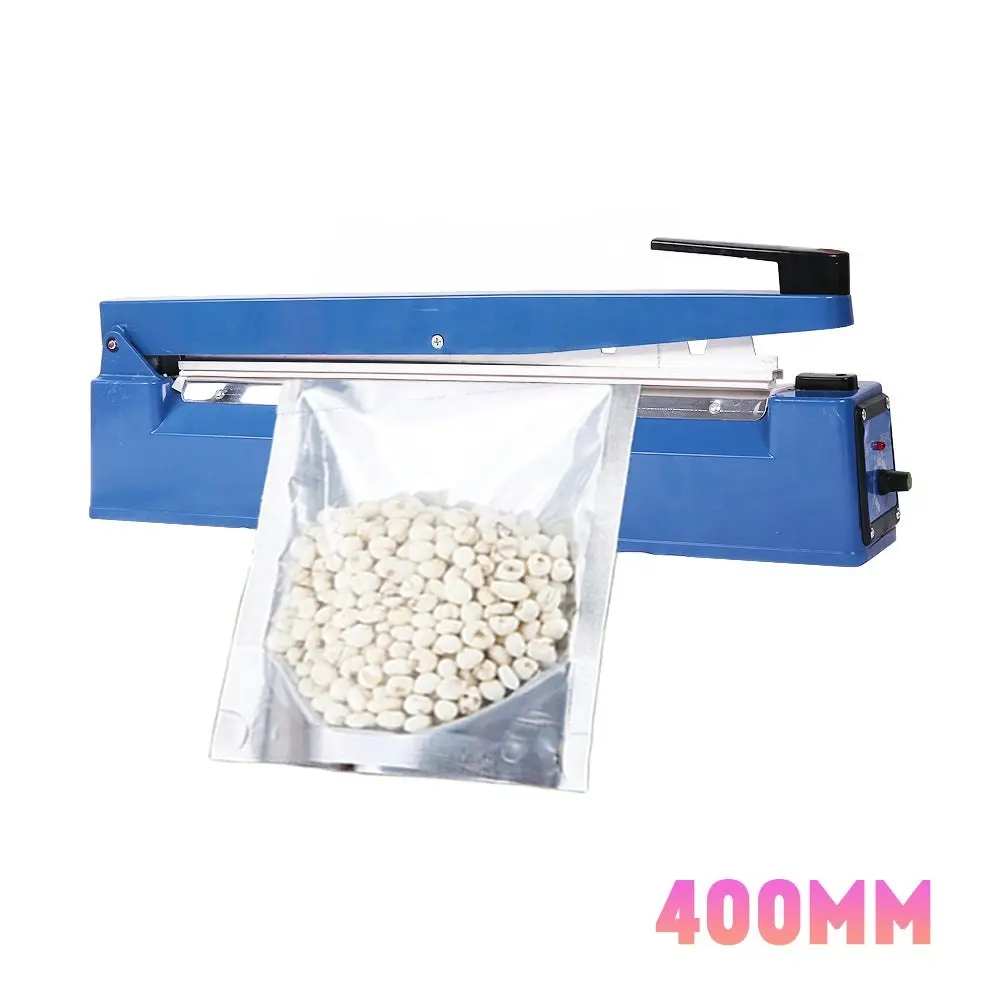 400Mm Electric Heat Sealer Sealing Machine Impulse Plastic Poly Bag Au Plug - One Size