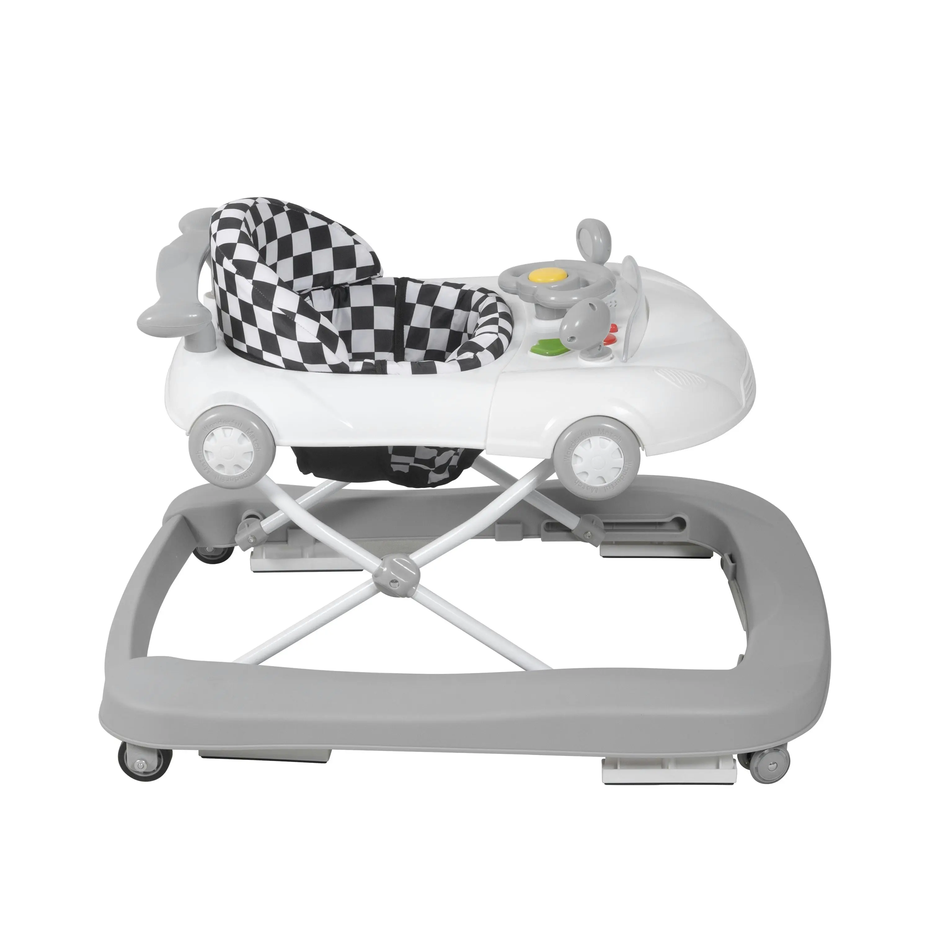 Childcare Dash Race Car Walker With Adjustable Height & Pushing Mode