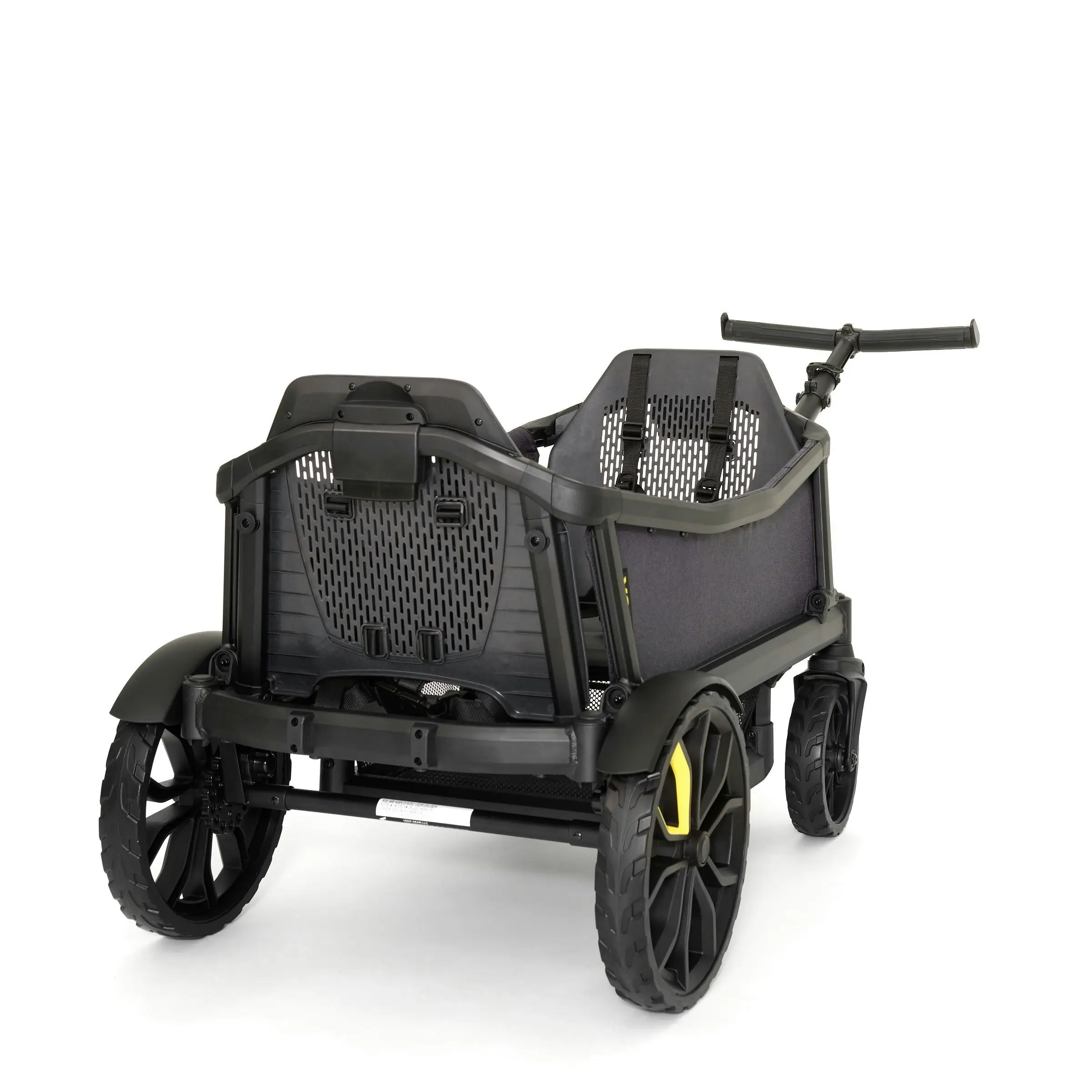 Veer Cruiser Robotically Welded Aluminium Frame Stroller Wagon With Adjustable Handle