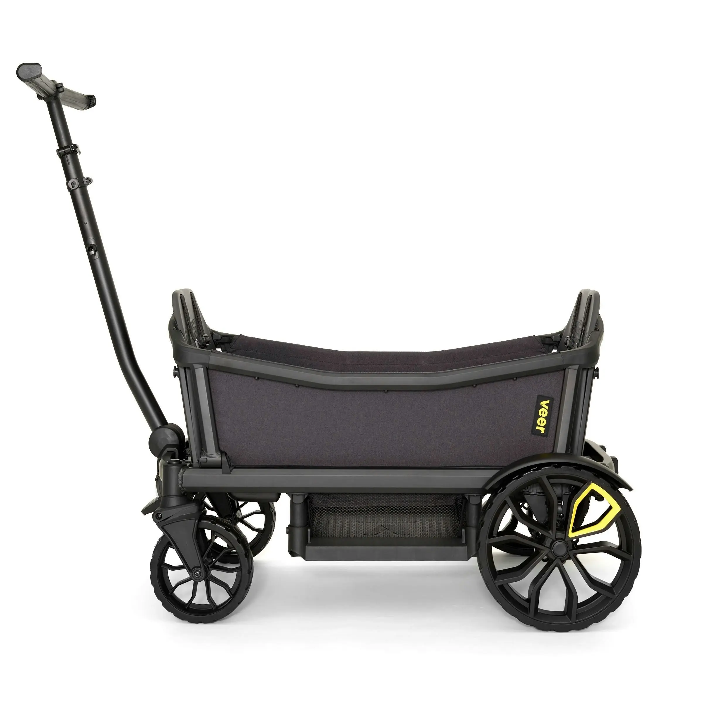 Veer Cruiser Robotically Welded Aluminium Frame Stroller Wagon With Adjustable Handle