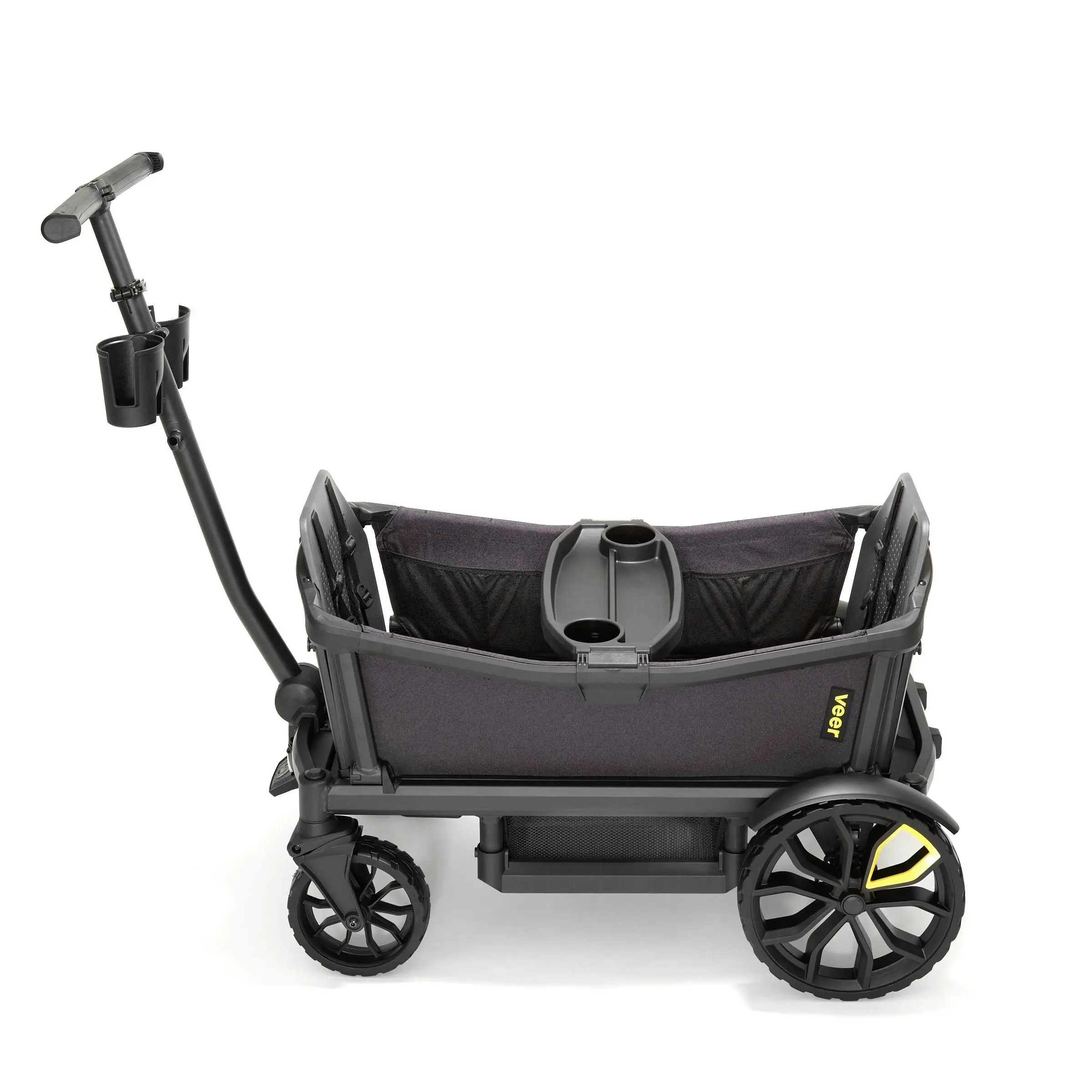 Veer Cruiser Robotically Welded Aluminium Frame Stroller Wagon With Adjustable Handle