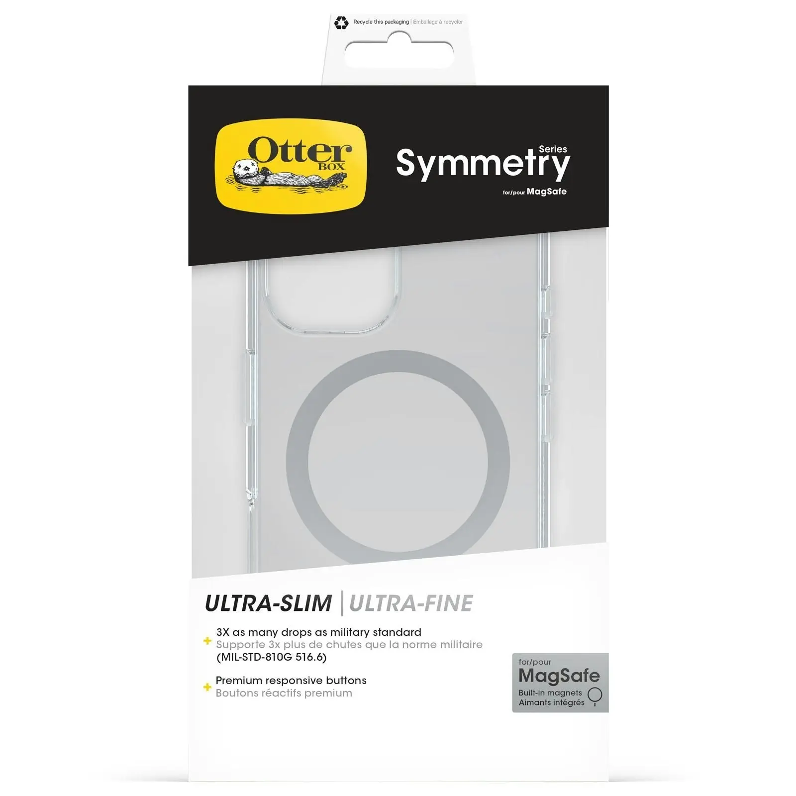 Otterbox Symmetry Magsafe Case Iphone 16 - Clear