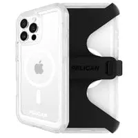 Pelican Voyager Magsafe Case W/ Holster For Iphone 16 Pro Max - Clear