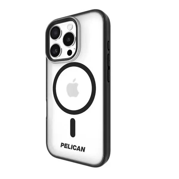 Pelican Ranger Magsafe Case For Iphone 16 Pro - Clear/black Frosted