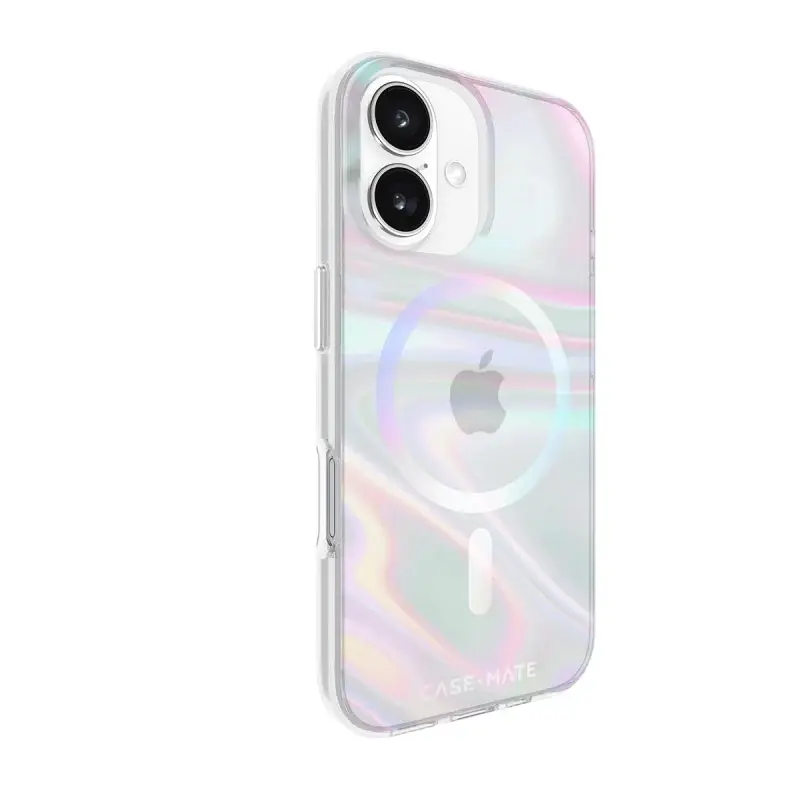 Case-Mate Soap Bubble Magsafe Case For Iphone 16 - Iridescent