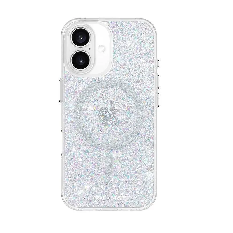 Case-Mate Twinkle Magsafe Case For Iphone 16 - Silver