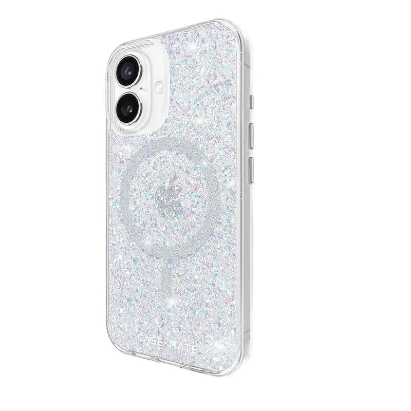 Case-Mate Twinkle Magsafe Case For Iphone 16 - Silver