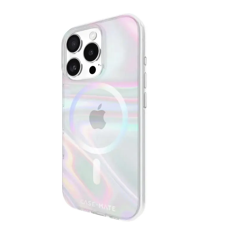 Case-Mate Soap Bubble Magsafe Case For Iphone 16 Pro - Iridescent