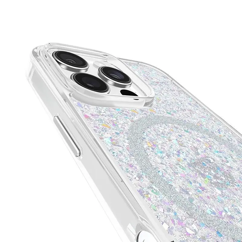 Case-Mate Twinkle Magsafe Case For Iphone 16 Pro Max - Silver