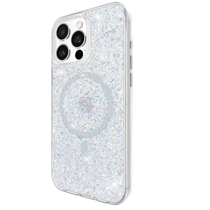 Case-Mate Twinkle Magsafe Case For Iphone 16 Pro Max - Silver