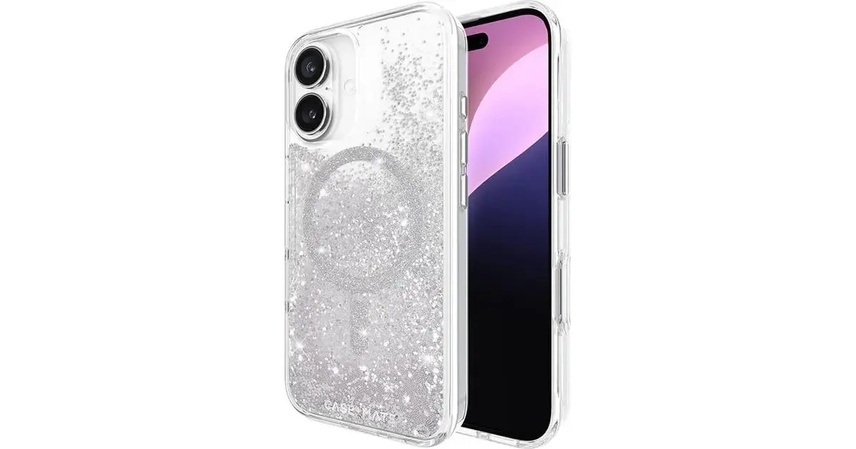 Case-Mate Waterfall Magsafe Case For Iphone 16 Pro - Silver