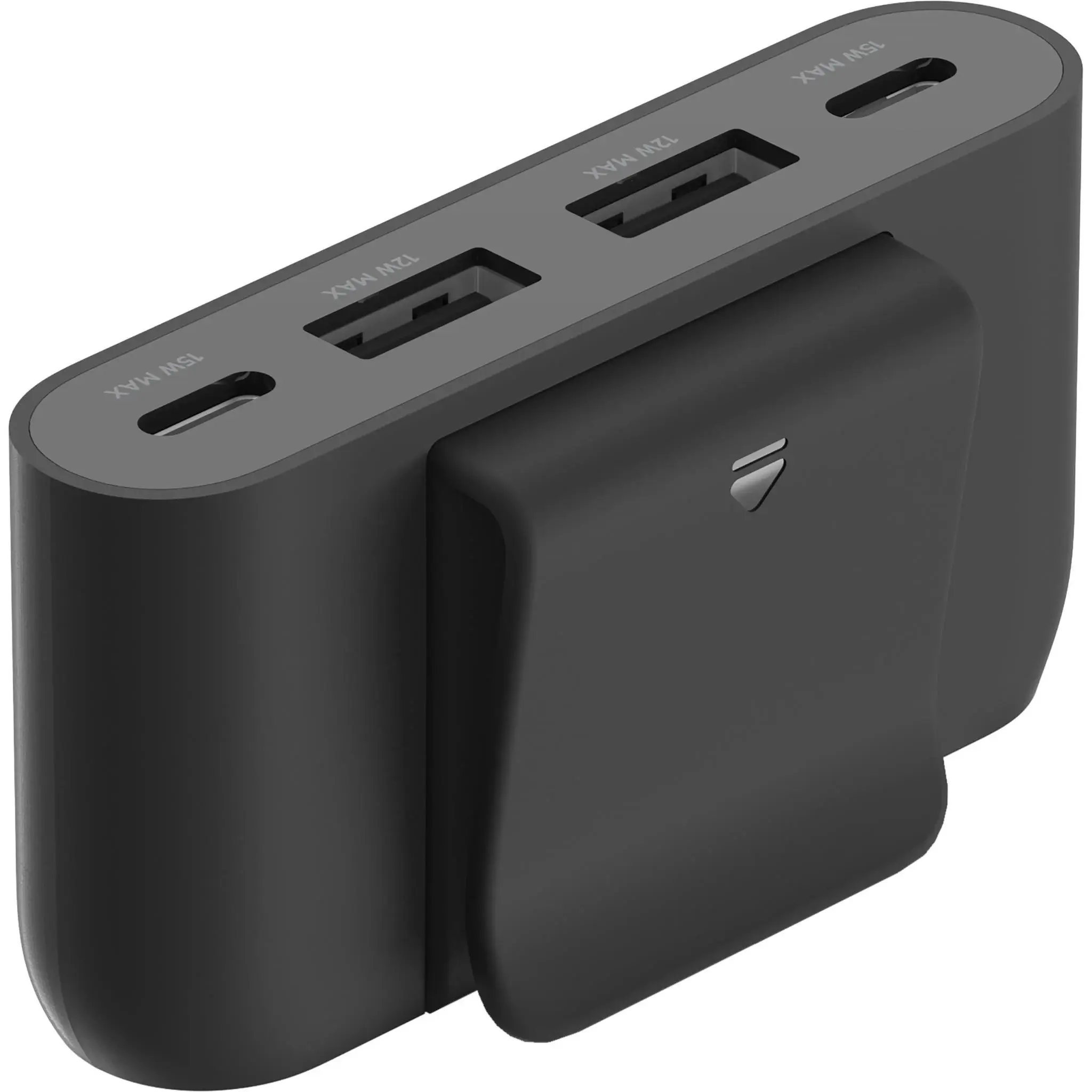 Belkin Boostup Charge 4 Port Usb Power Extender - Black