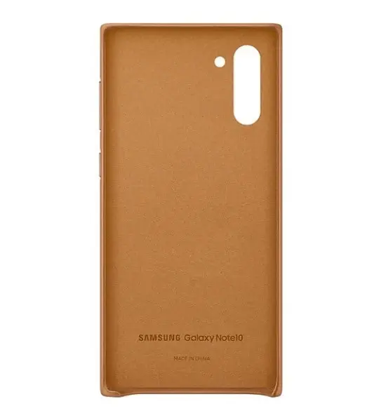 Samsung Galaxy Note 10 Leather Cover - Brown