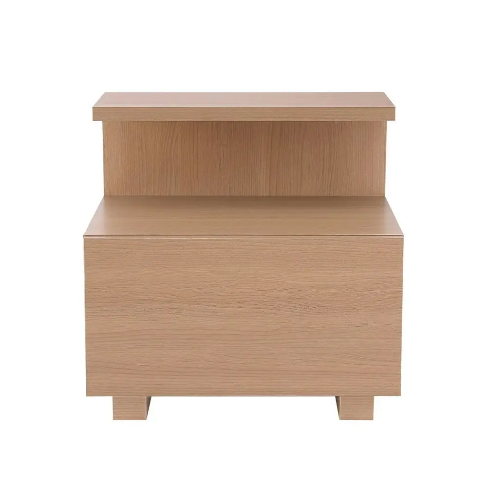 Artiss Bedside Table 1 Drawer - Pine