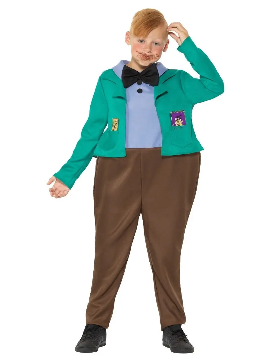 Roald Dahl Augustus Gloop Boys Costume