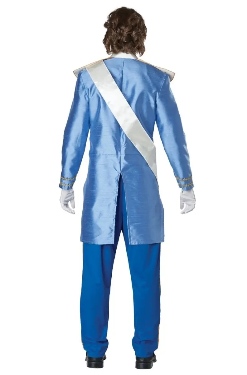 Blue Storybook Prince Charming Mens Costume