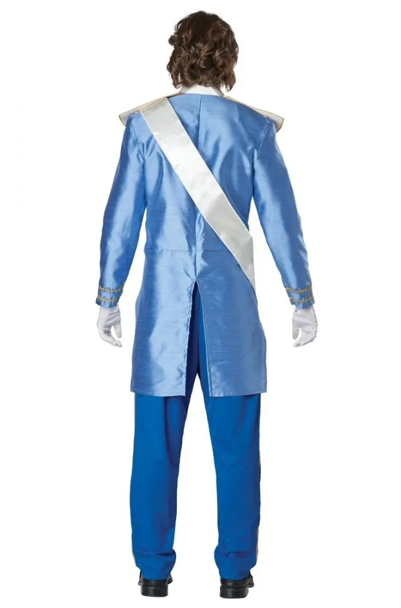 Blue Storybook Prince Charming Mens Costume