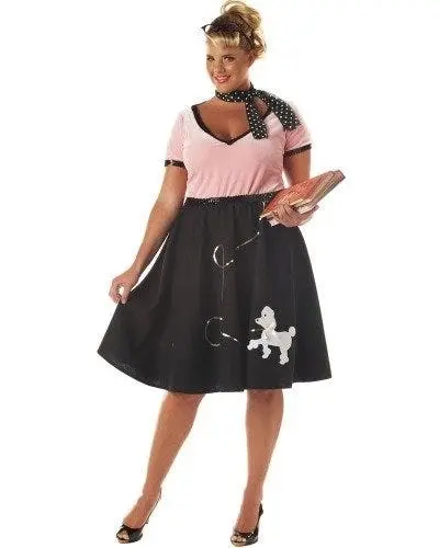 50s Sweetheart Plus Womens Costume