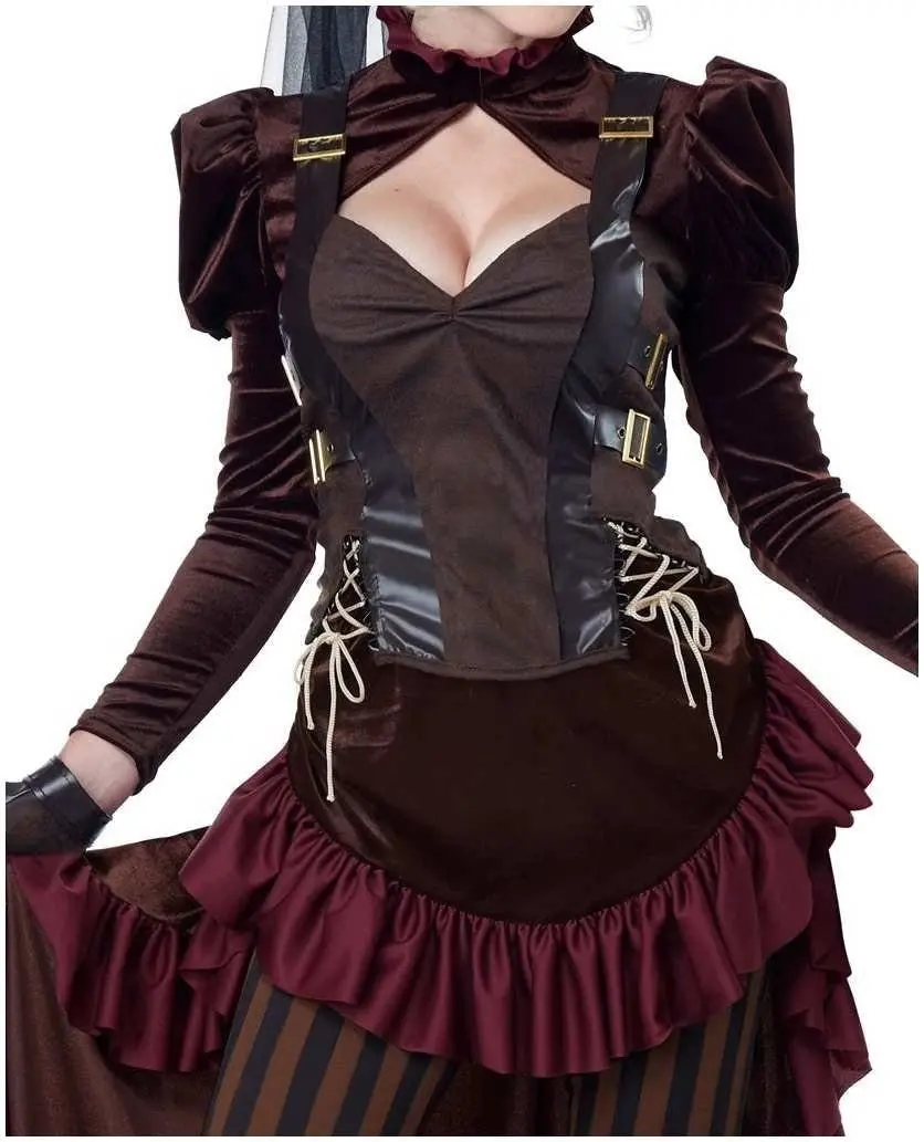 Womens Victorian Steampunk Costume