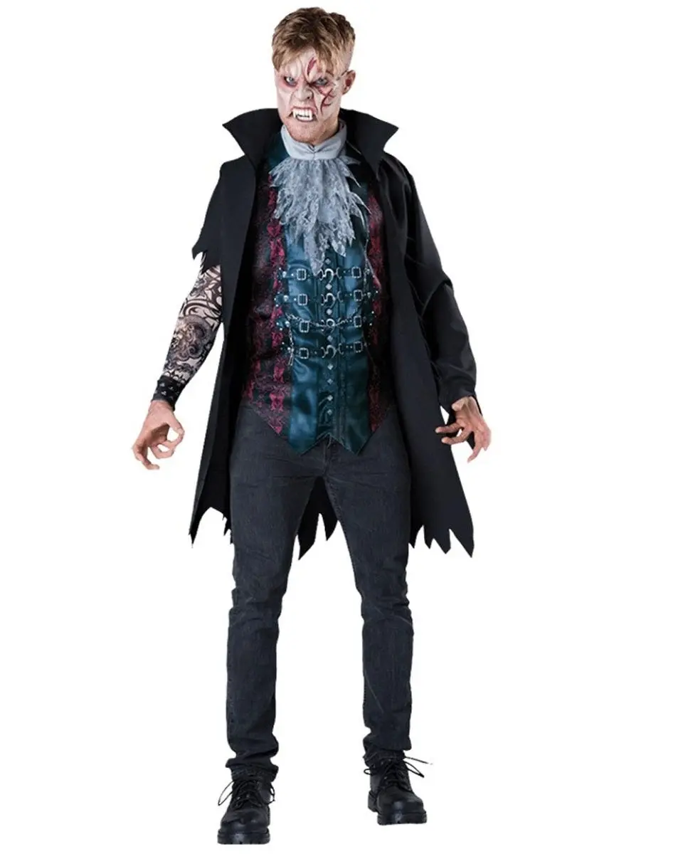 Street Vampire Dracula Mens Costume