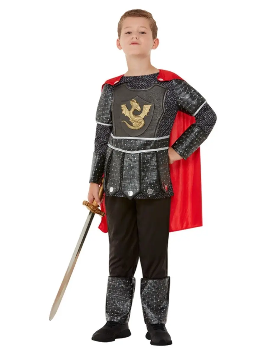 Deluxe Knight Medieval Boys Costume