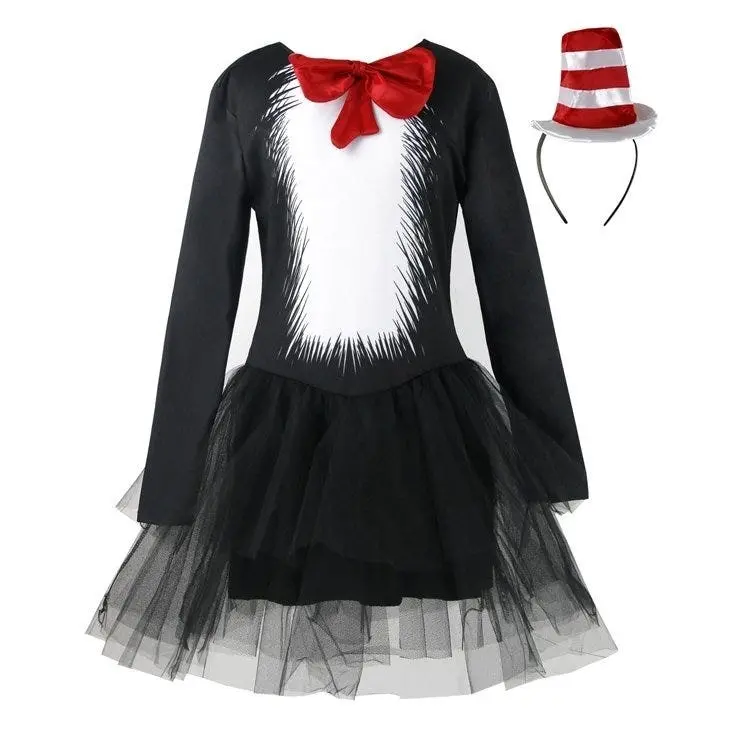 The Cat in the Hat Womens Dress Costume