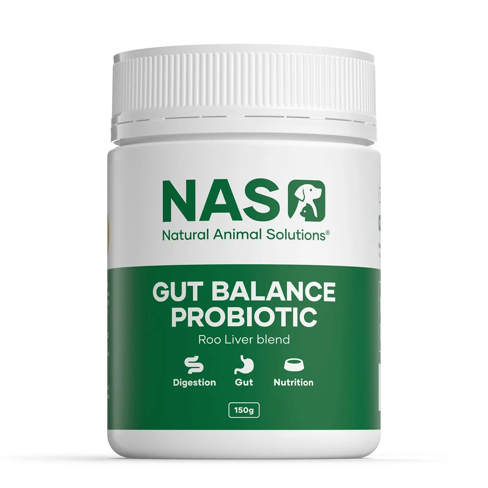 Nas Gut Balance Probiotic Roo 80g & 150g