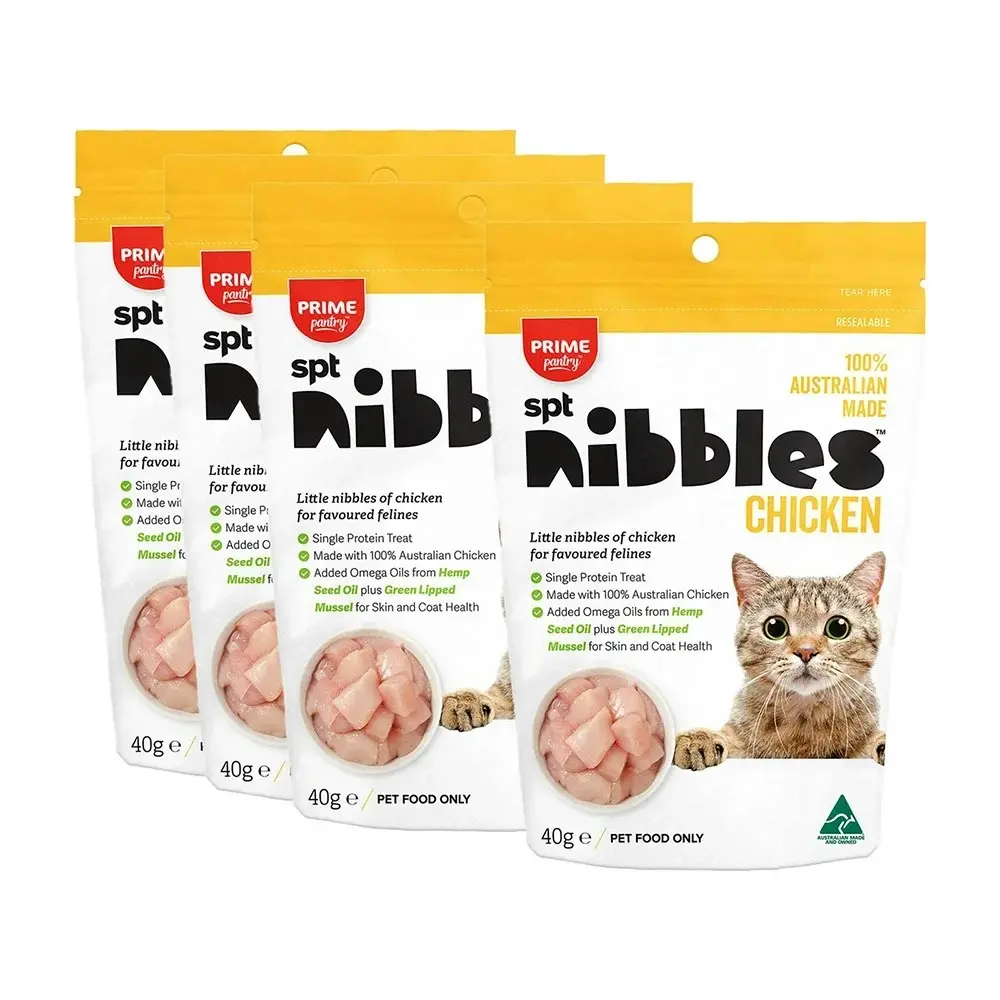 Prime Pantry SPT Nibbles Chicken Cat Treats - 40g