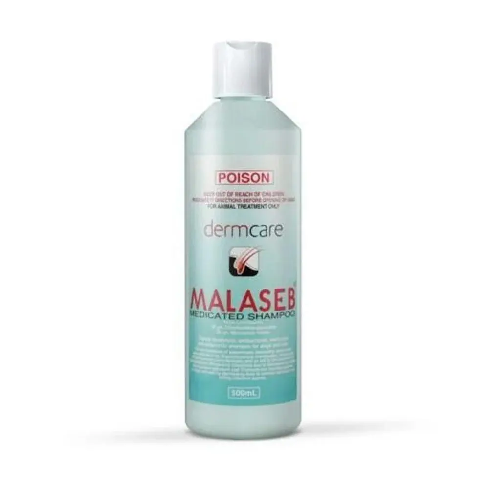 Dermcare Malaseb Medicated Shampoo For Dogs and Cats - 250ml, 500ml & 1L