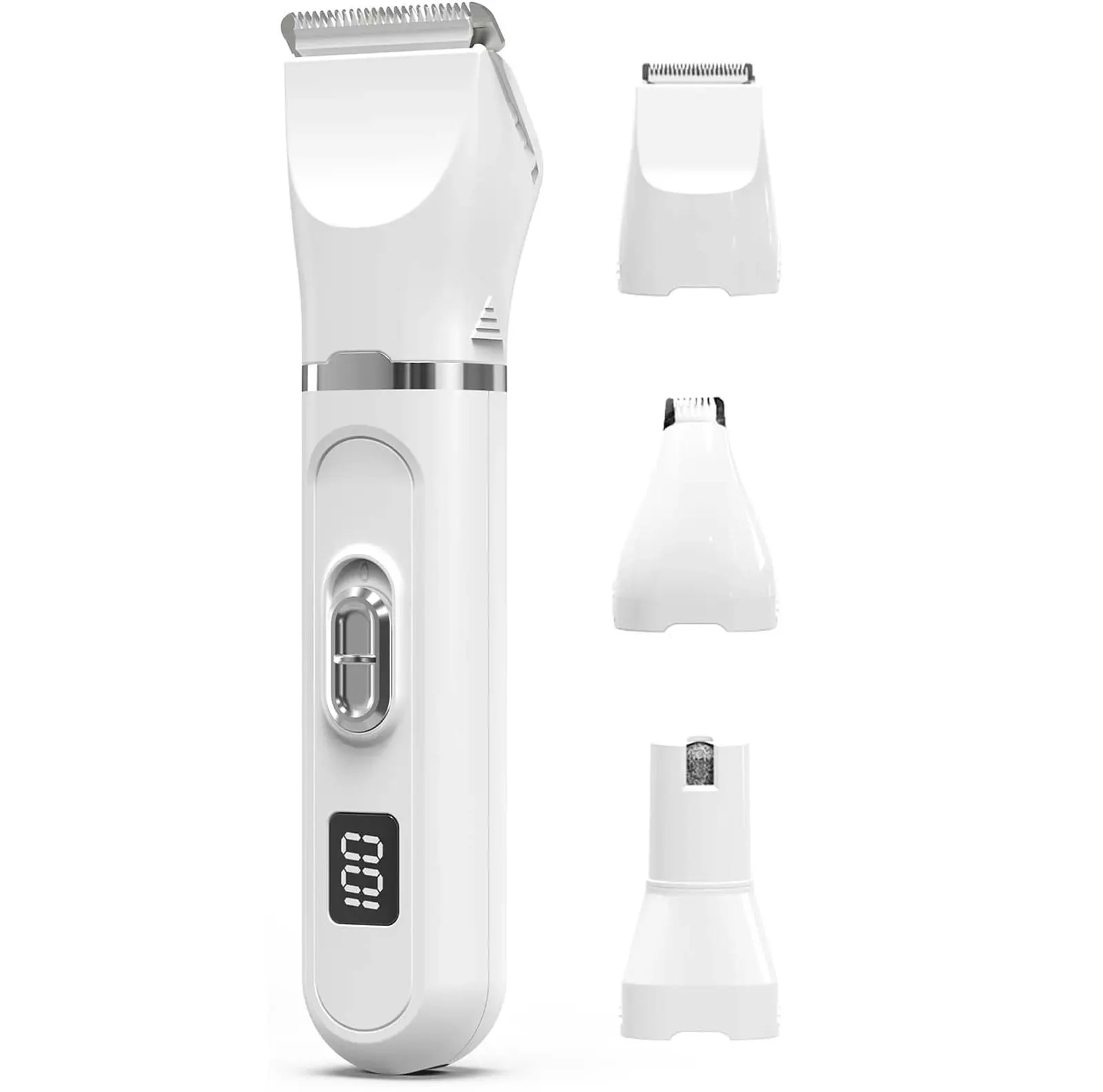 Rechargeable Pet Clipper Grooming Kit Electric Trimmer 3-9mm Comb USB Charge Nail Care