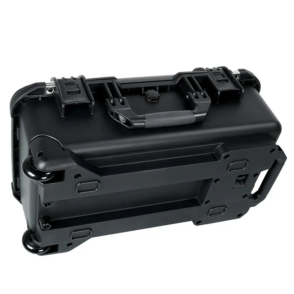 Waterproof Rolling Hard Case with Wheel and Customizable Foam