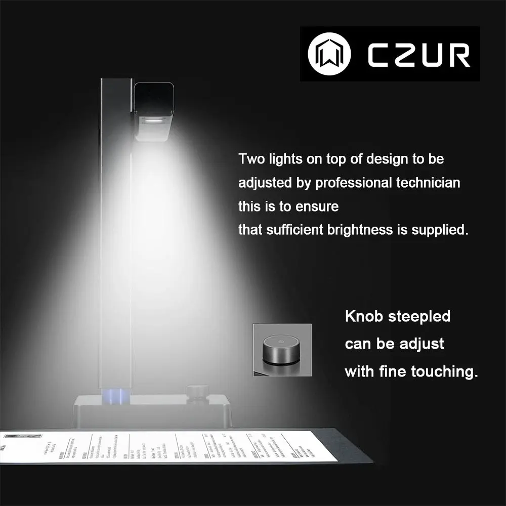 CZUR Shine Ultra Pro Portable Document Scanner A3 OCR USB 8MP 245PPI MAC WINDOWS