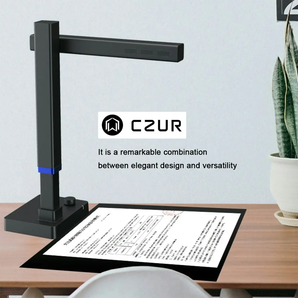 CZUR Shine Ultra Pro Portable Document Scanner A3 OCR USB 8MP 245PPI MAC WINDOWS