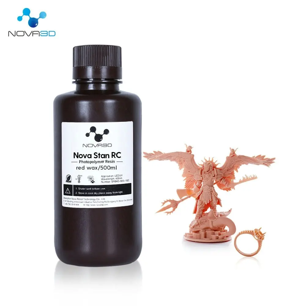 NOVA3D Wax Resin 3D Print UV for Dental & Jewelry Design High Precision