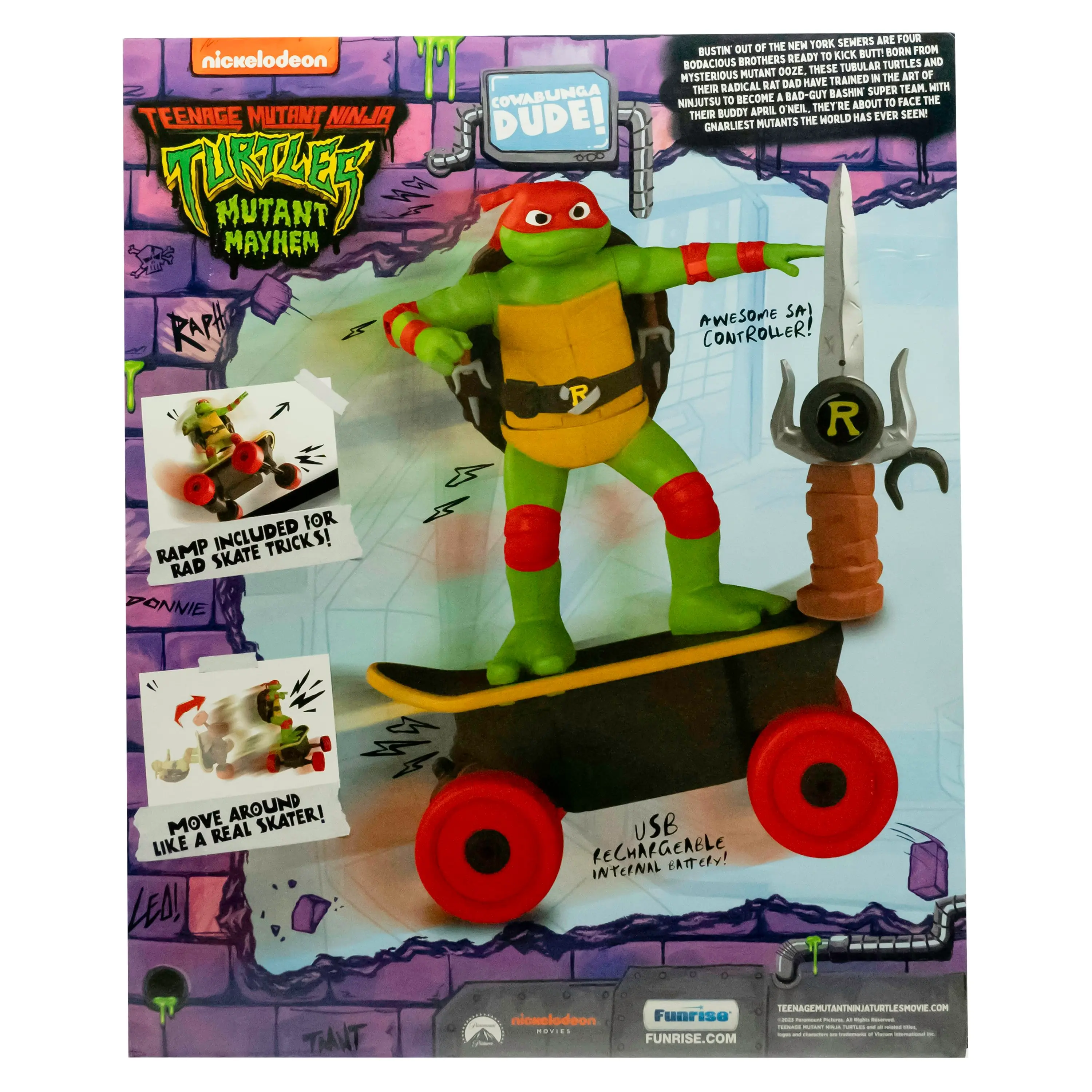 Teenage Mutant Ninja Turtles Cowabunga Skate RC (Movie)