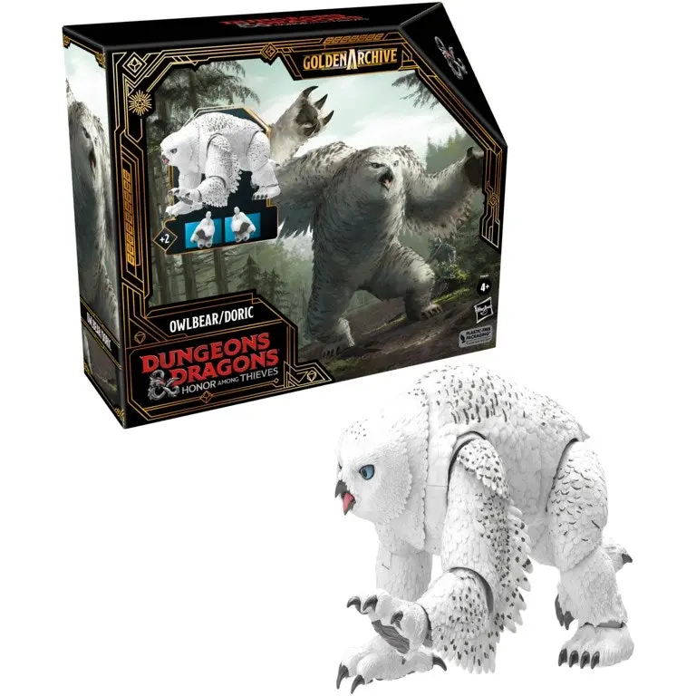 Dungeons & Dragons Honor Among Thieves Golden Archive Owlbear/Doric 15cm