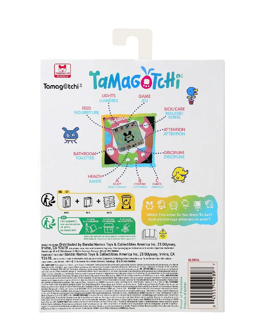 Tamagotchi Original Easter - Pink Dots