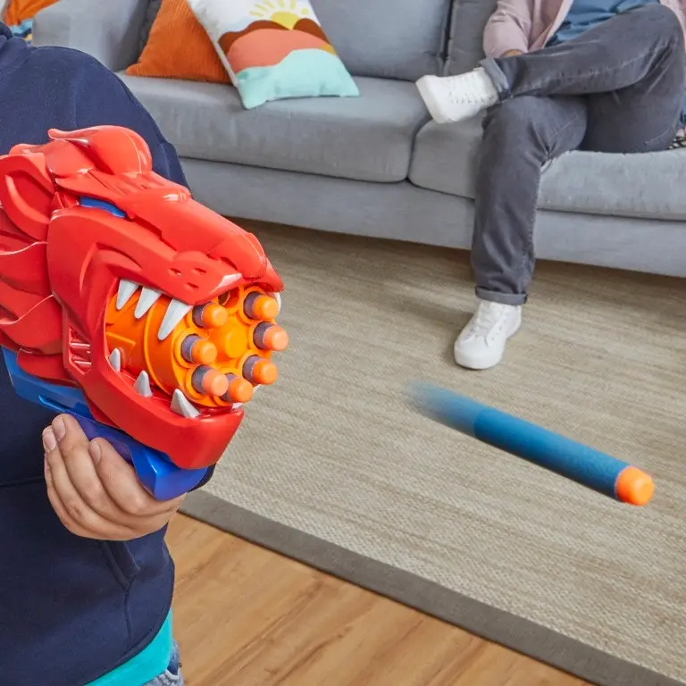 Nerf Junior Wild Lionfury Easy Play Dart Blaster - 16 Nerf Elite Darts