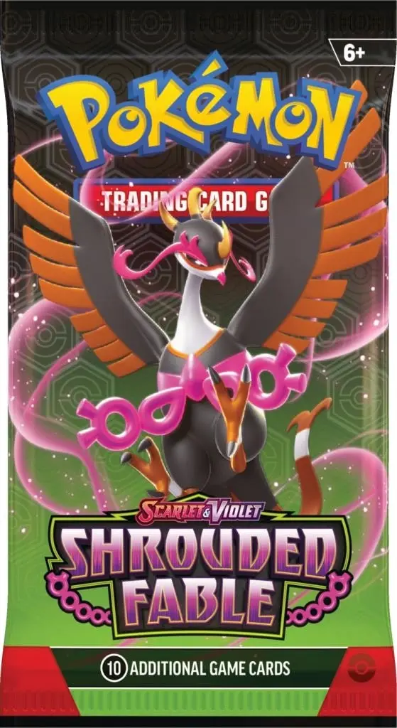 Pokemon TCG SV Shrouded Fable 3 pack Blister