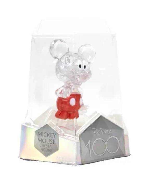 Disney 100 Mickey Mouse 4" Crystal Figure